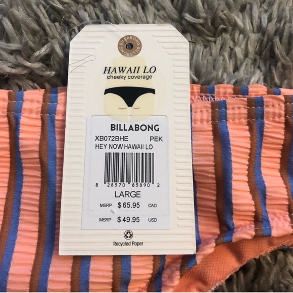 Billabong 💜 Bikini Set Hey Now Mini Crop XL - Picture 14 of 14